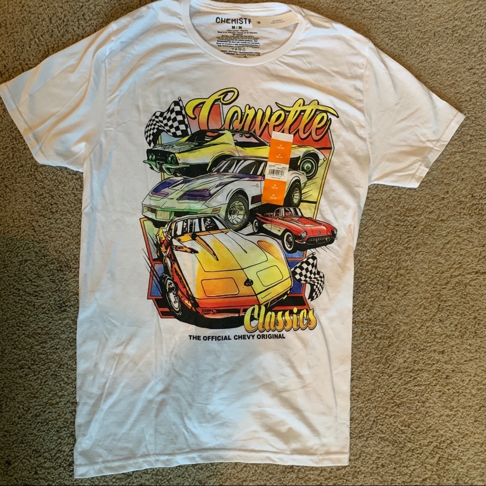 Corvette T-Shirt Brand New